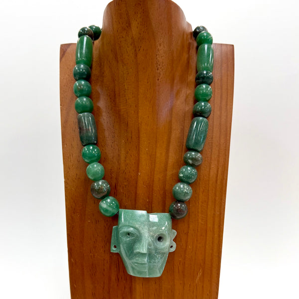 Necklace - Imperial Jade - life n death mask