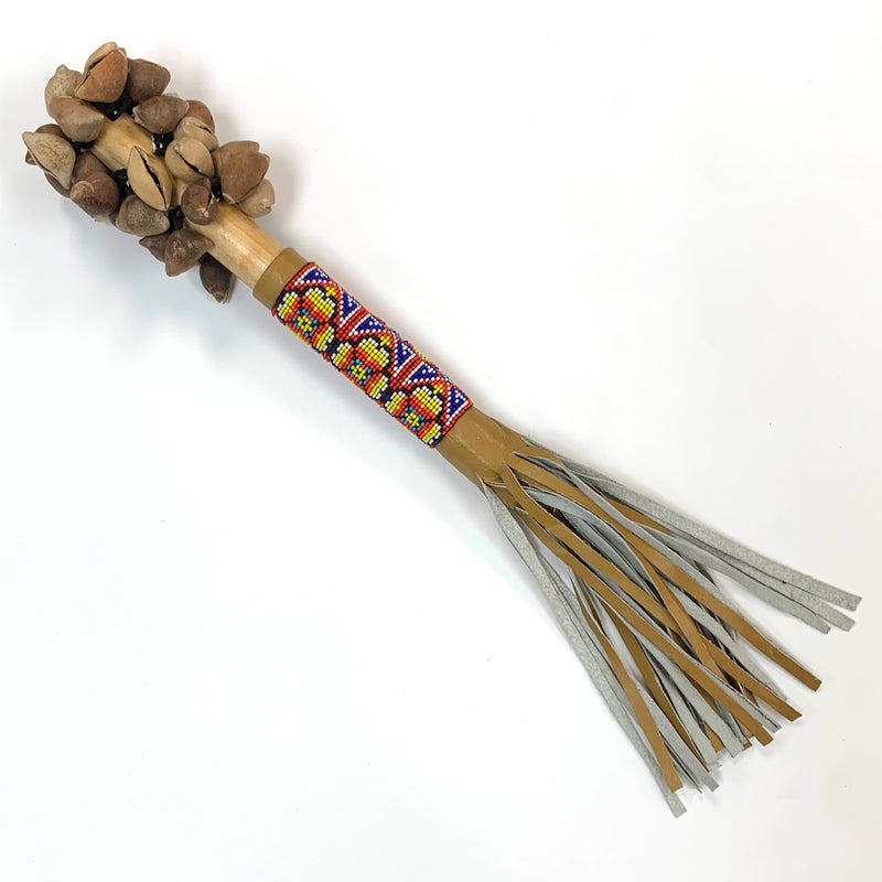 Aztec Leg Rattles Aztec Dance Ayoyote Shell Rattle 49 – Tochtli Cultural Wear