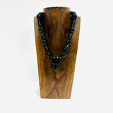 Necklace - Obsidian Eagle