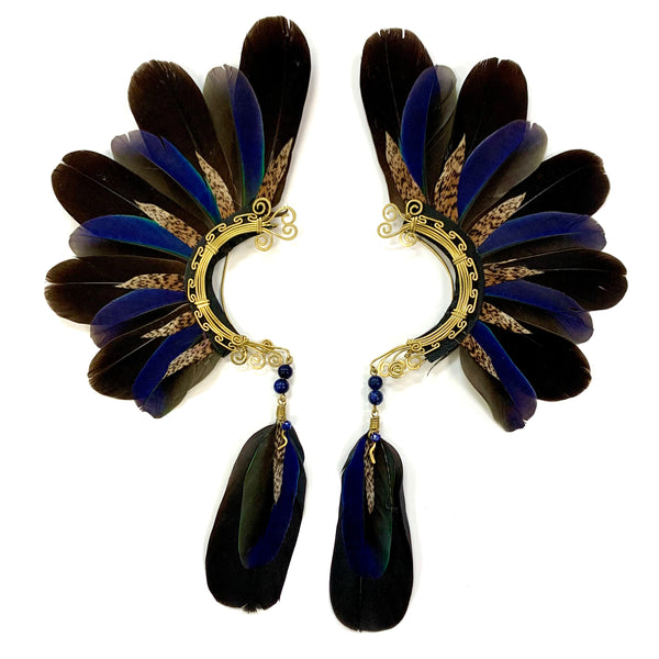 Feather wing cuff Earrings 1016