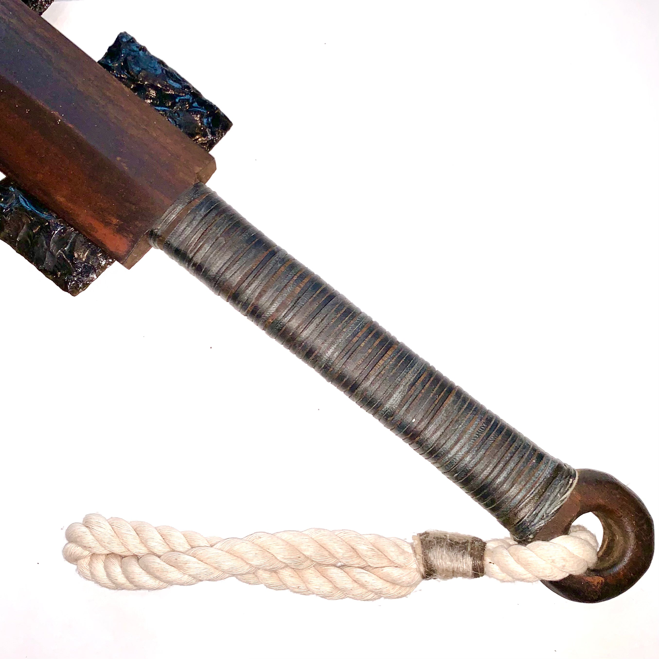 Macuahuitl (Aztec Club) - Mosaic Snake - 27"