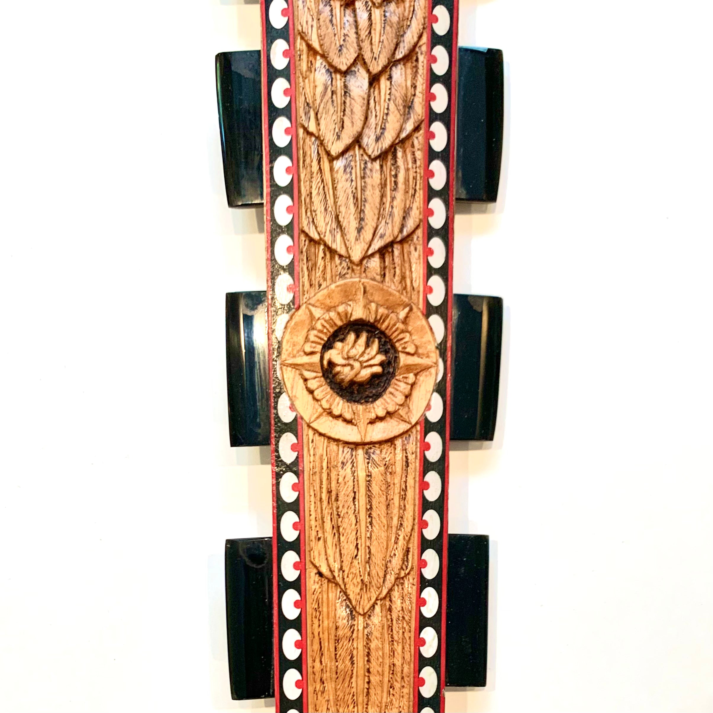 Macuahuitl (Aztec Club) - Eagle Feathers - 27"