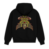 Hoodie full zip - Cuauhtemoc - Black