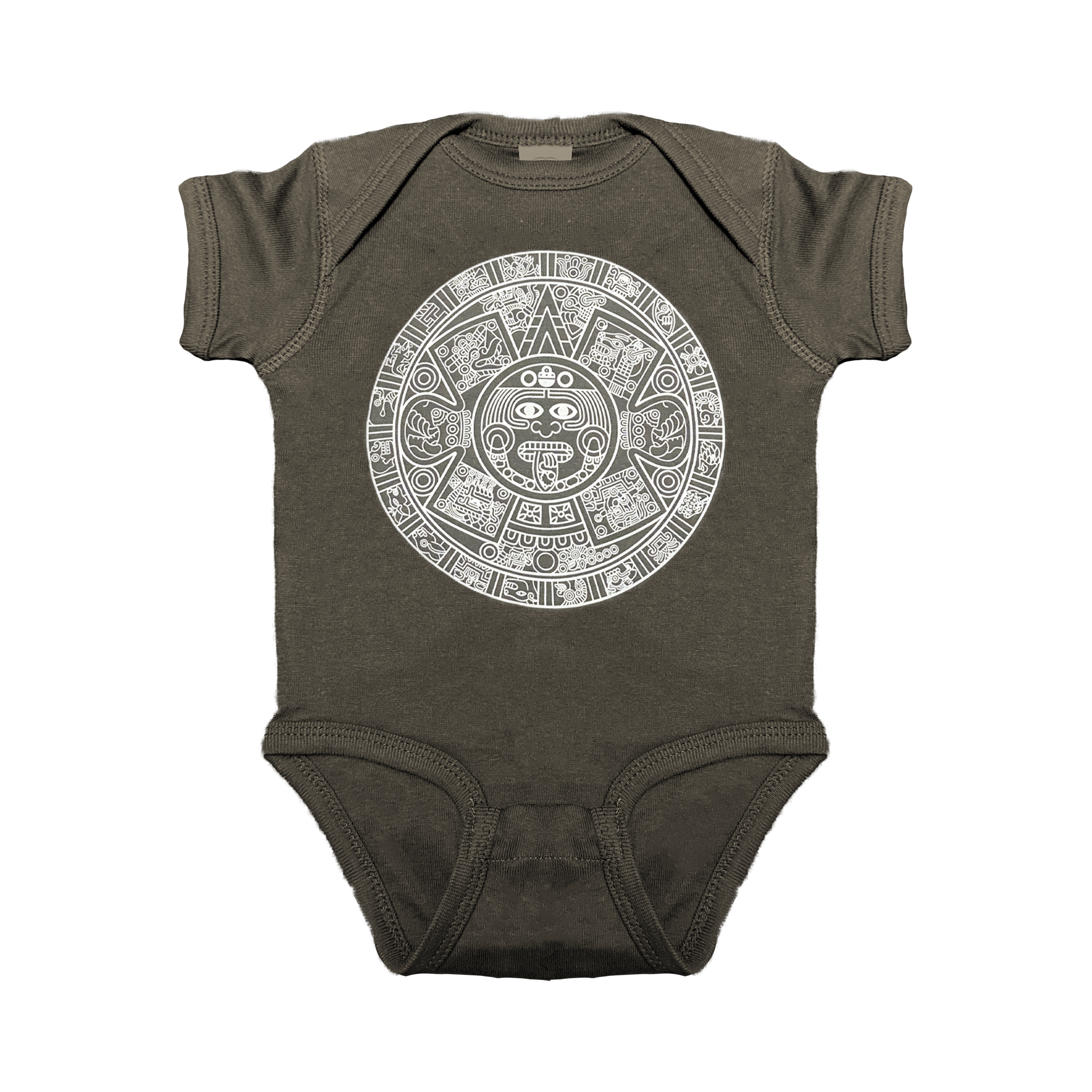 Babies Onesie - Aztec Calendar