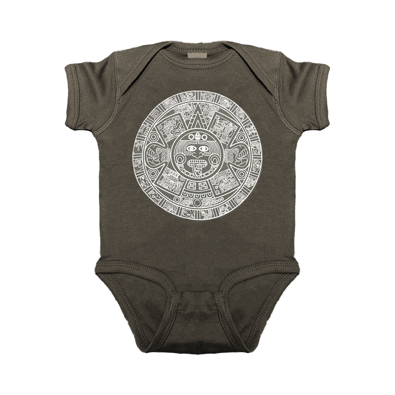 Babies Onesie - Aztec Calendar