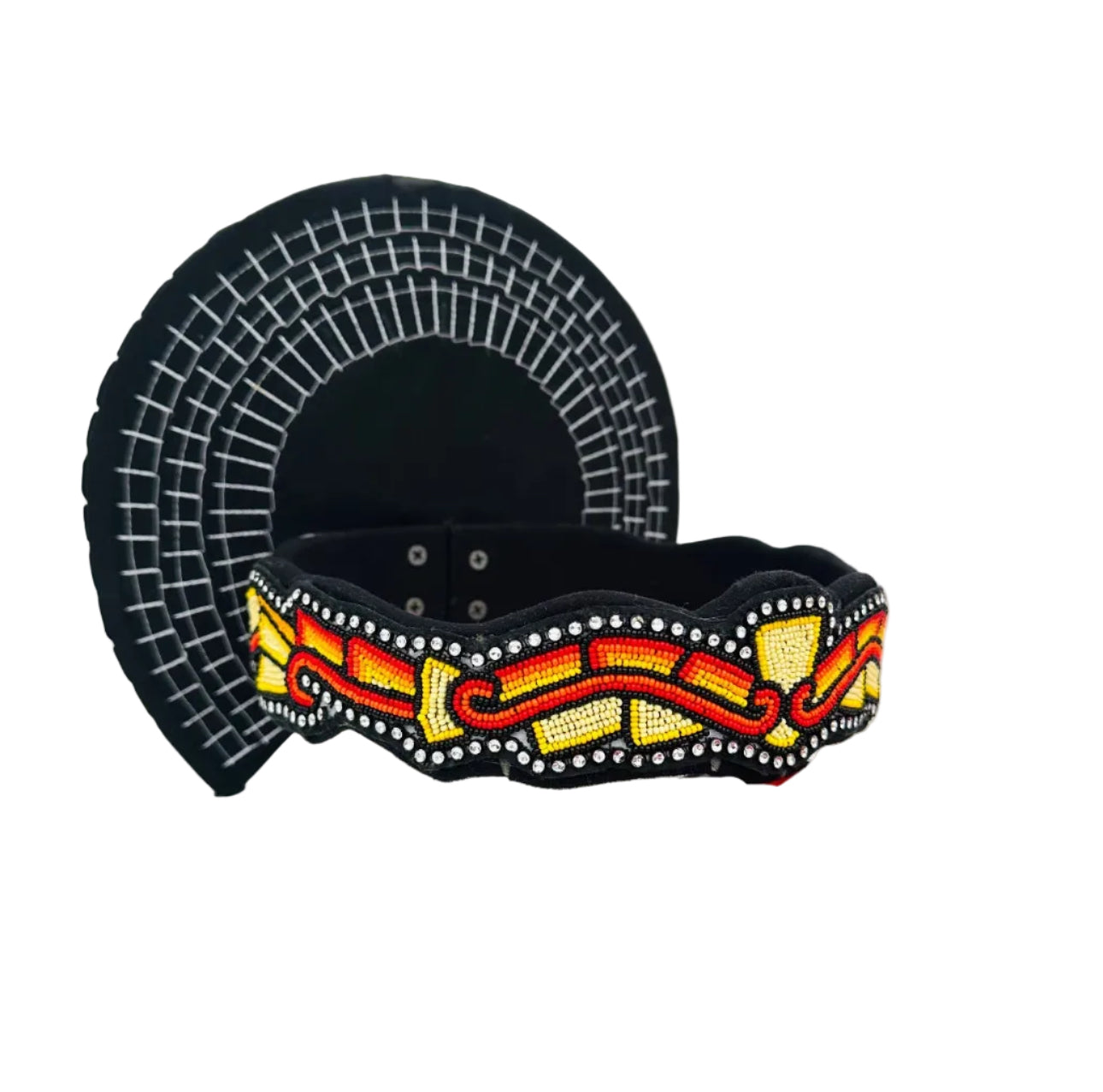 Copilli (Aztec Head Dress) - Beaded - 5