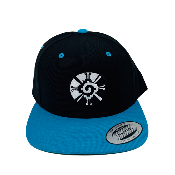 Snapback Hats - Hunab Ku Black/turquoise