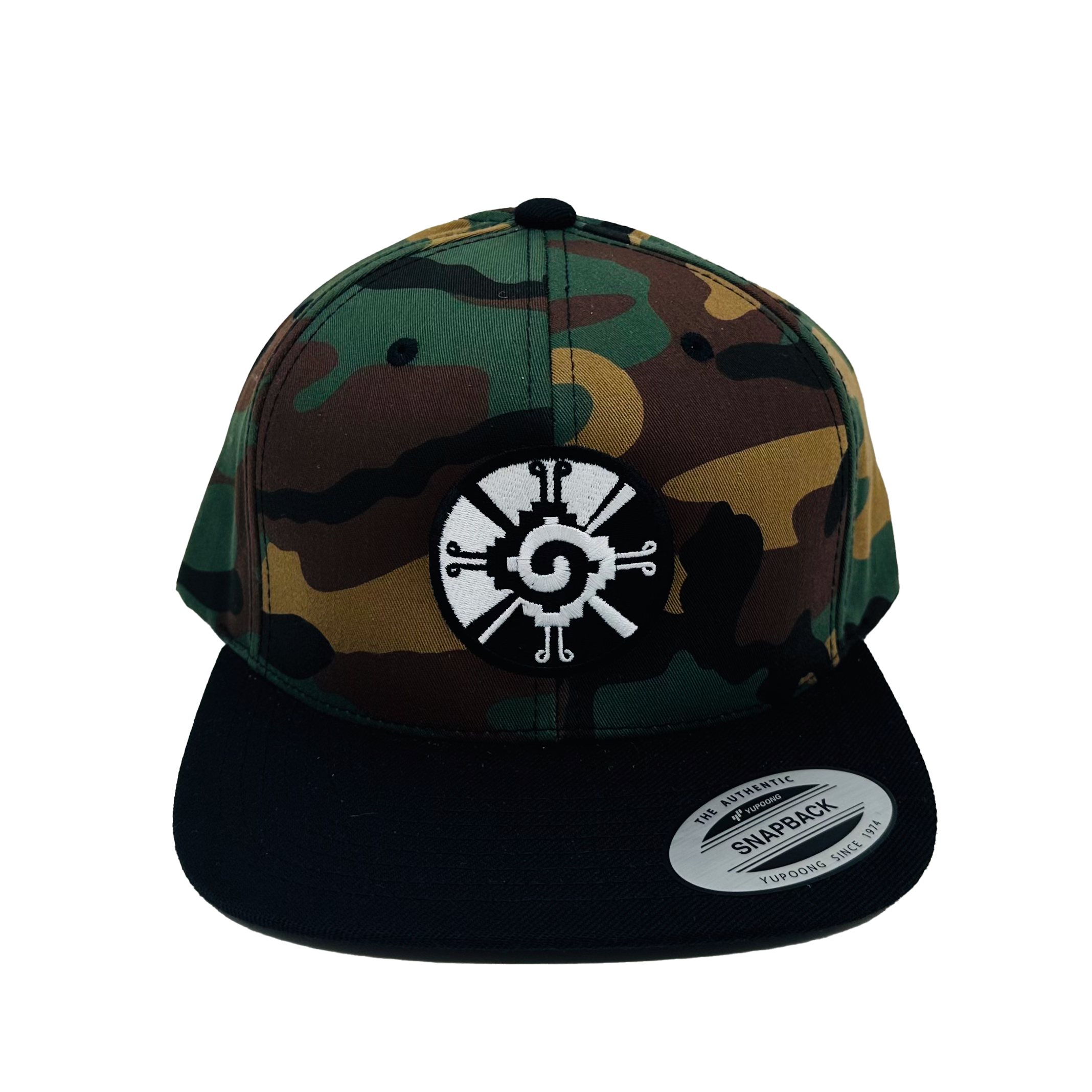 Snapback Hats - Hunab Ku Camo n black