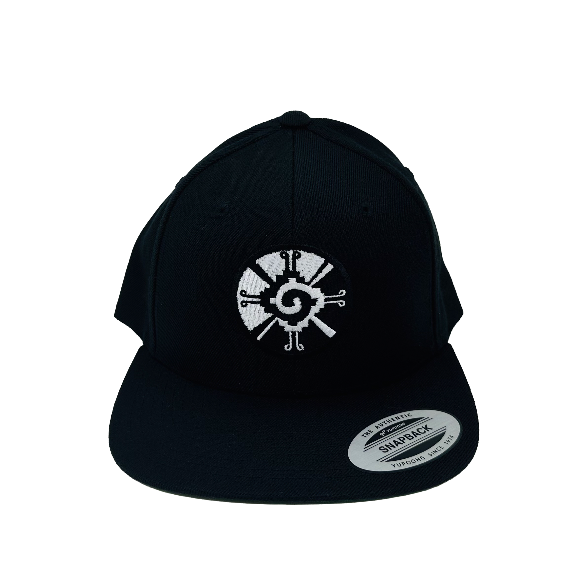 Snapback Hats - Hunab Ku Black on black