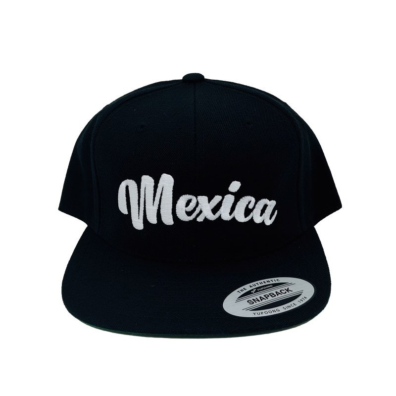 Snapback Hats - Mexica Black/Black
