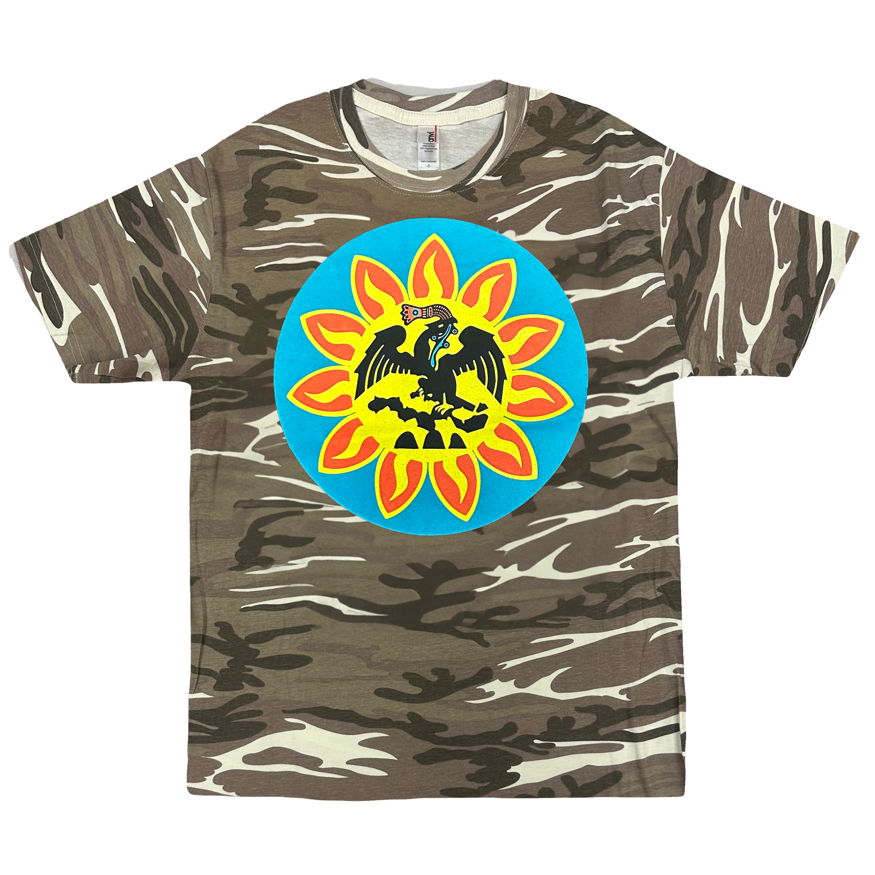 Top - Mexica Flag - Camo