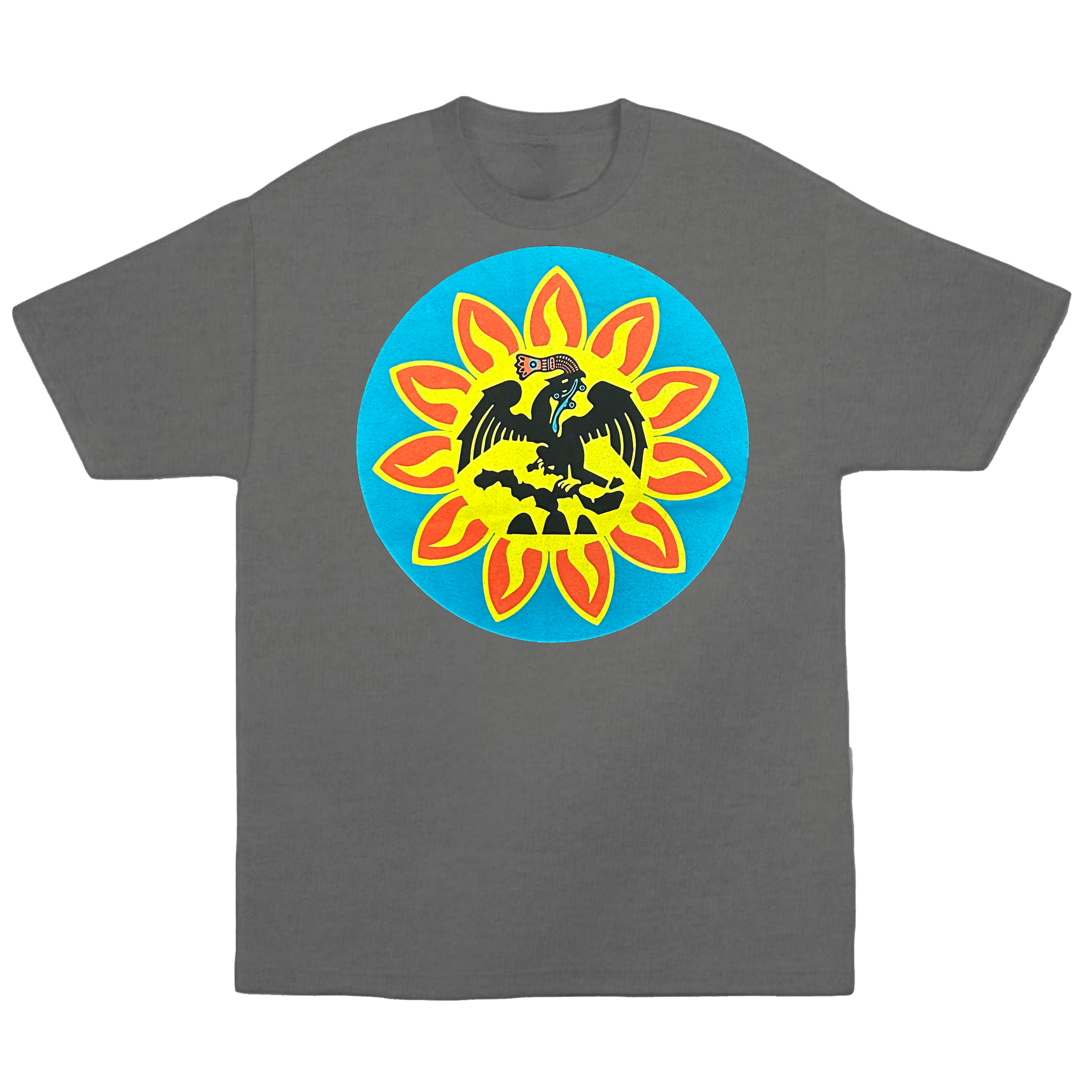 Top - Mexica Flag - Grey