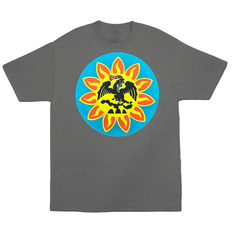 Top - Mexica Flag - Grey