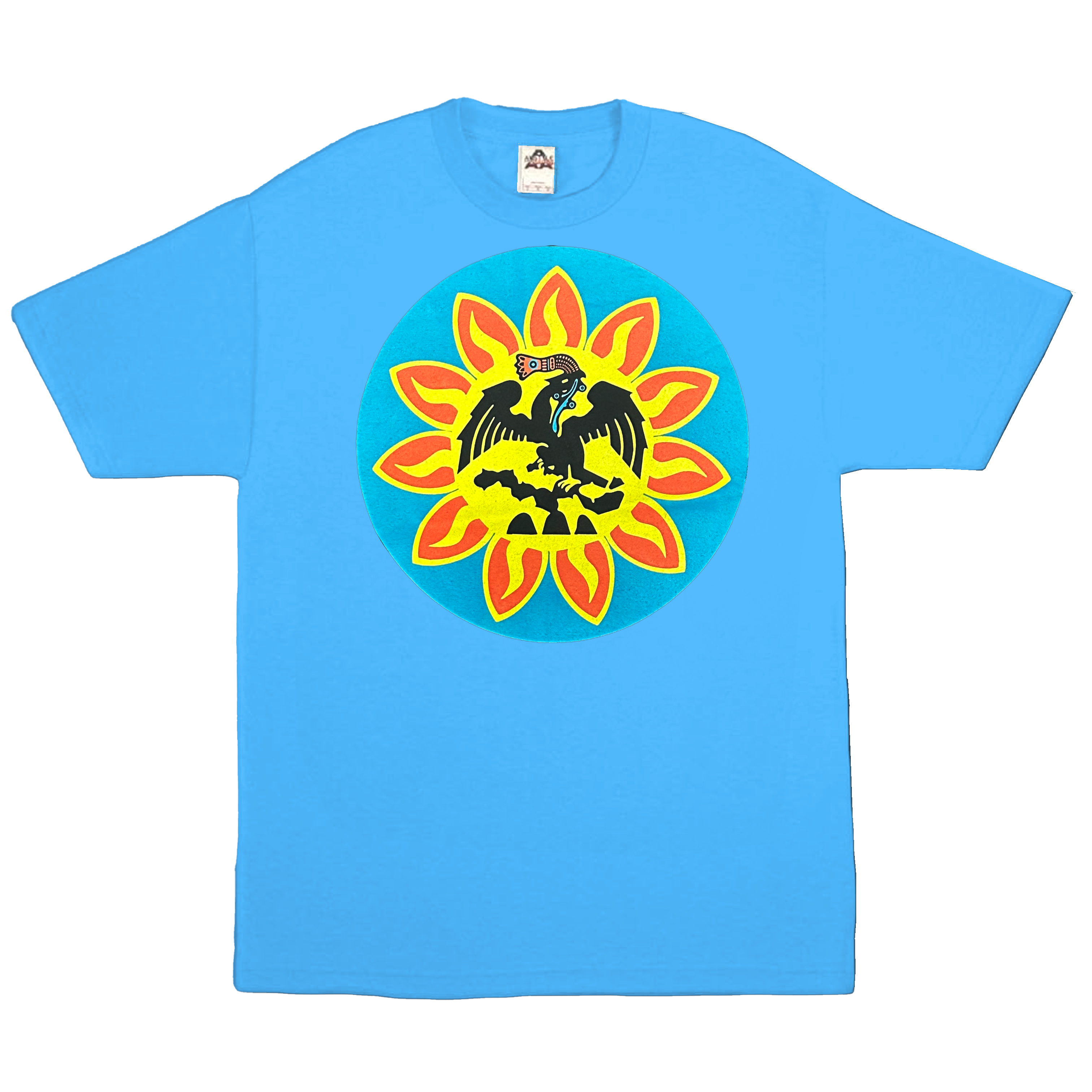Top - Mexica Flag - Turqouise
