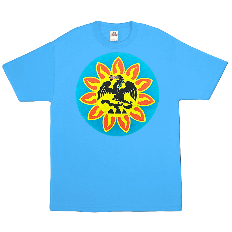 Top - Mexica Flag - Turqouise