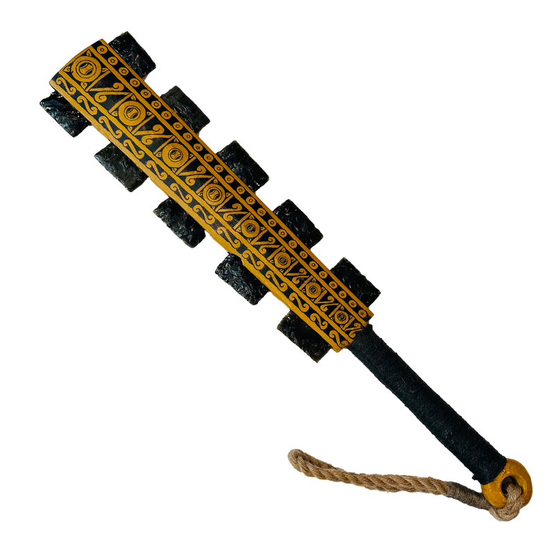 Macuahuitl (Aztec Club) 27” Painted