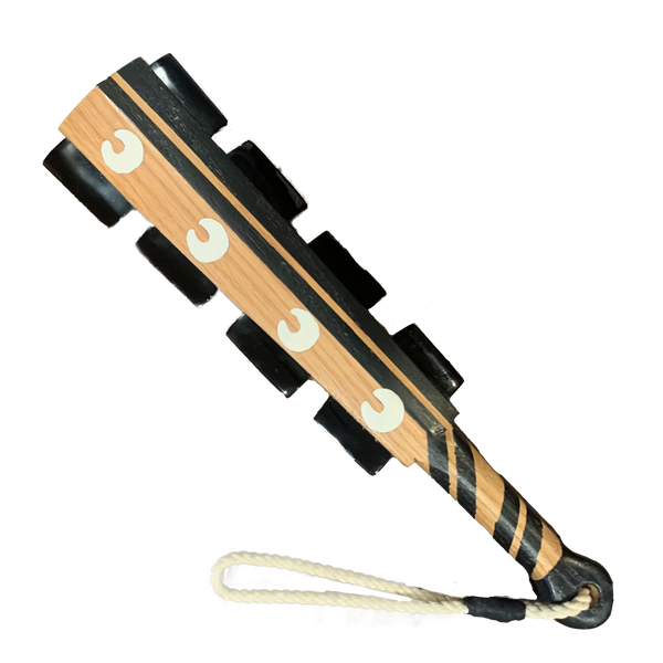 Macuahuitl (Aztec Club) painted 17”