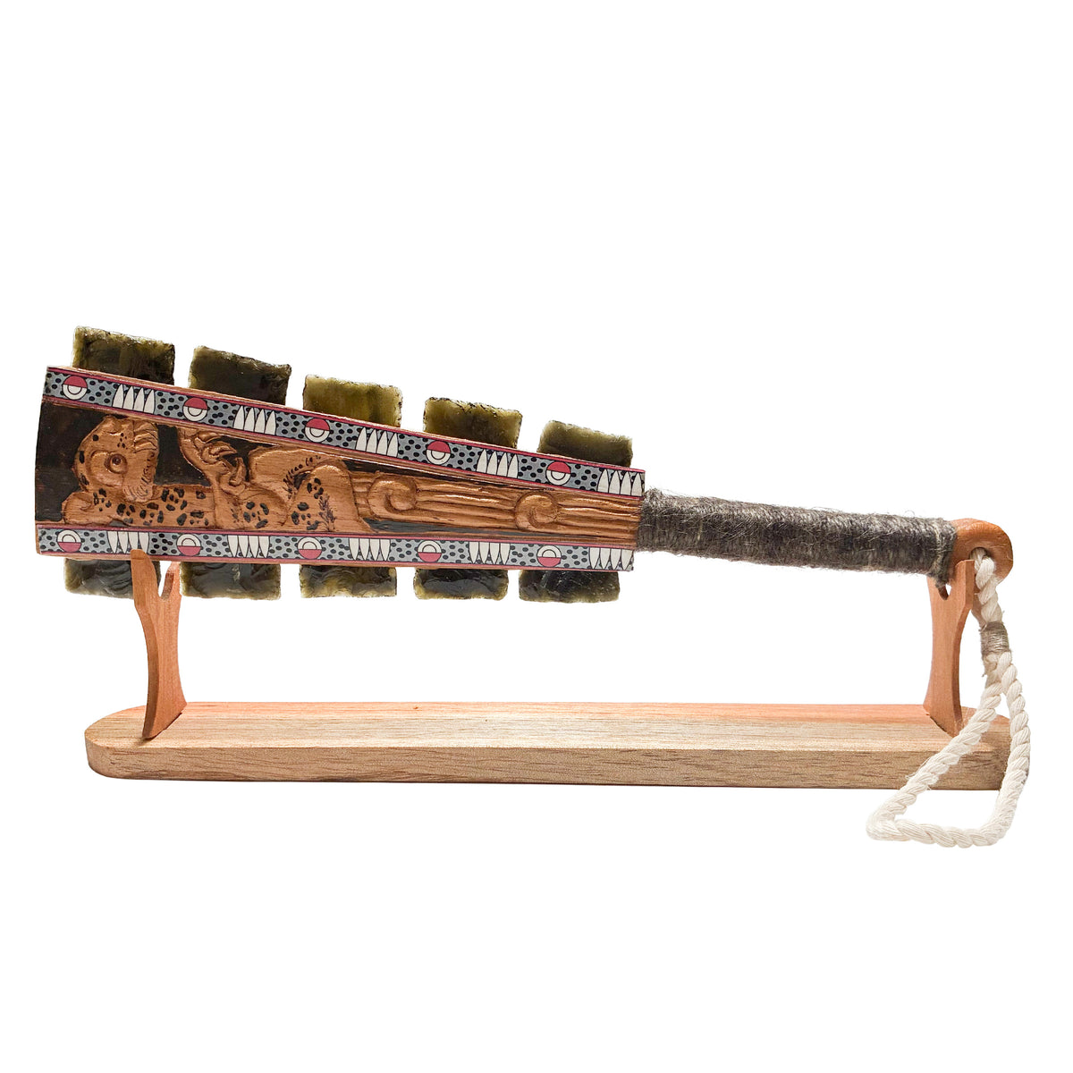 Macuahuitl (Aztec Club) - Jaguar - 12"