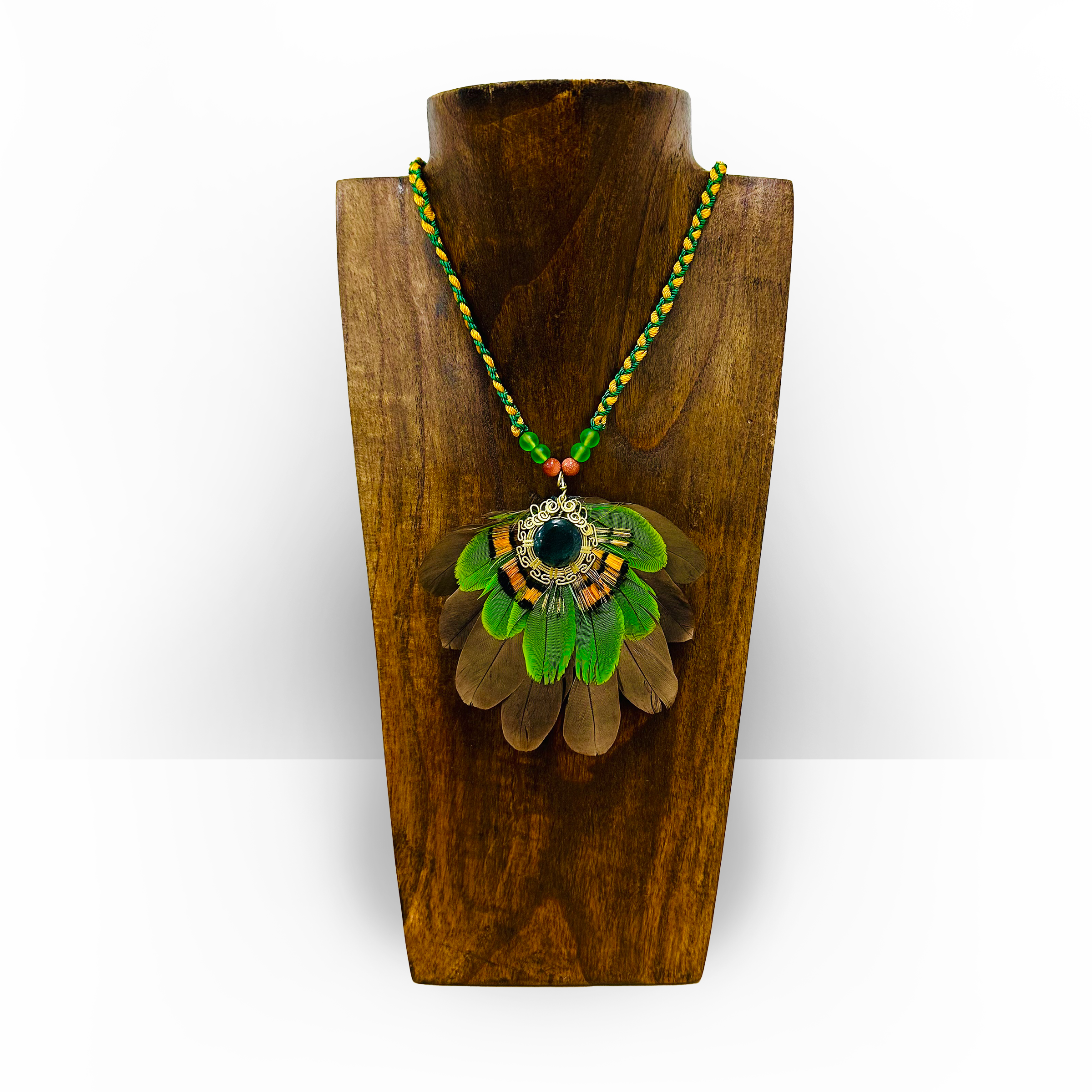 Necklace - Feather Pendant 10