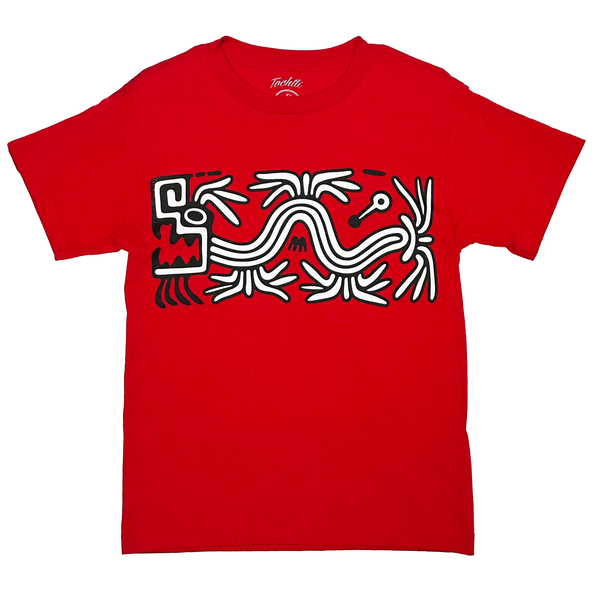 Top - Quetzalcoatl - Red