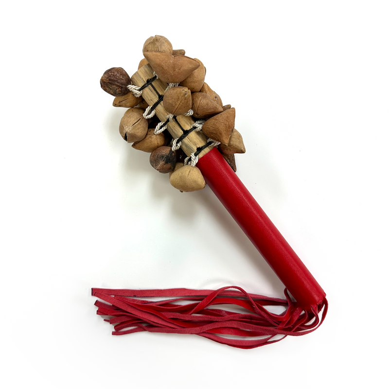 Aztec Dance - Sonaja | Rattle - Ayoyotes - Red