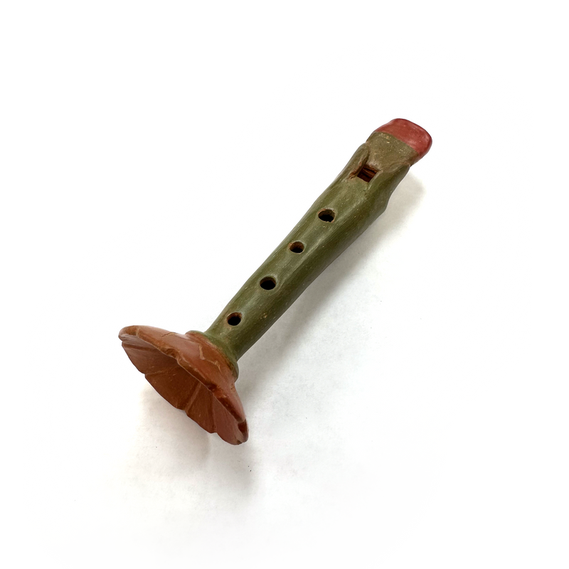 Clay Flute - Tezcatlipoca - 2
