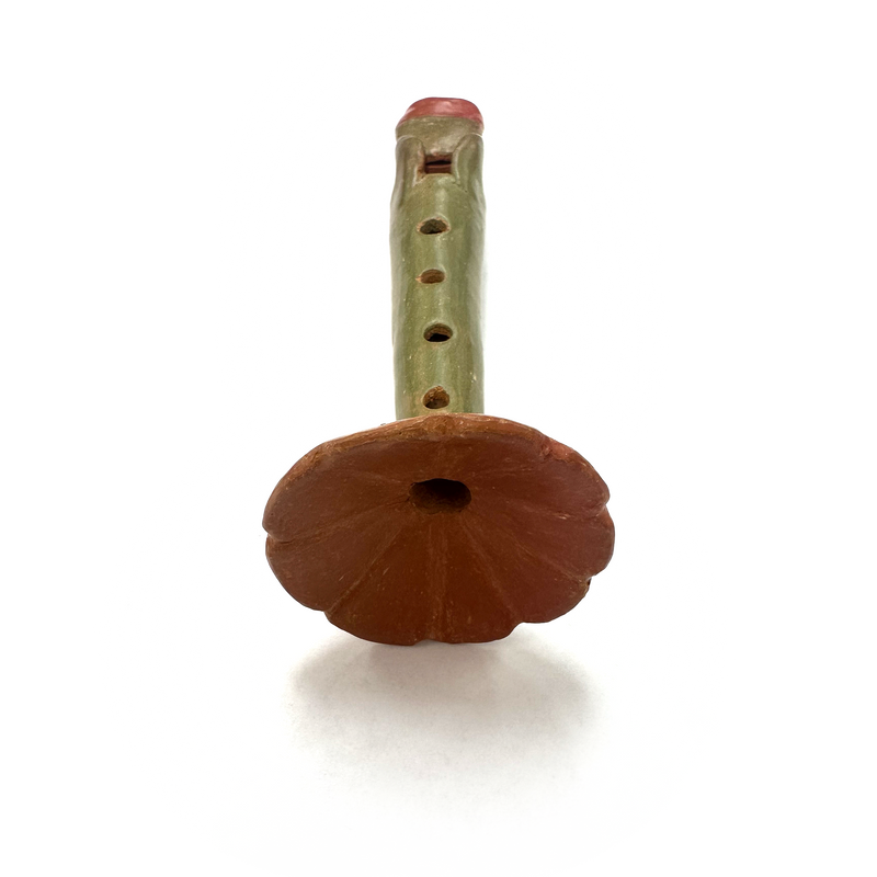 Clay Flute - Tezcatlipoca - 2