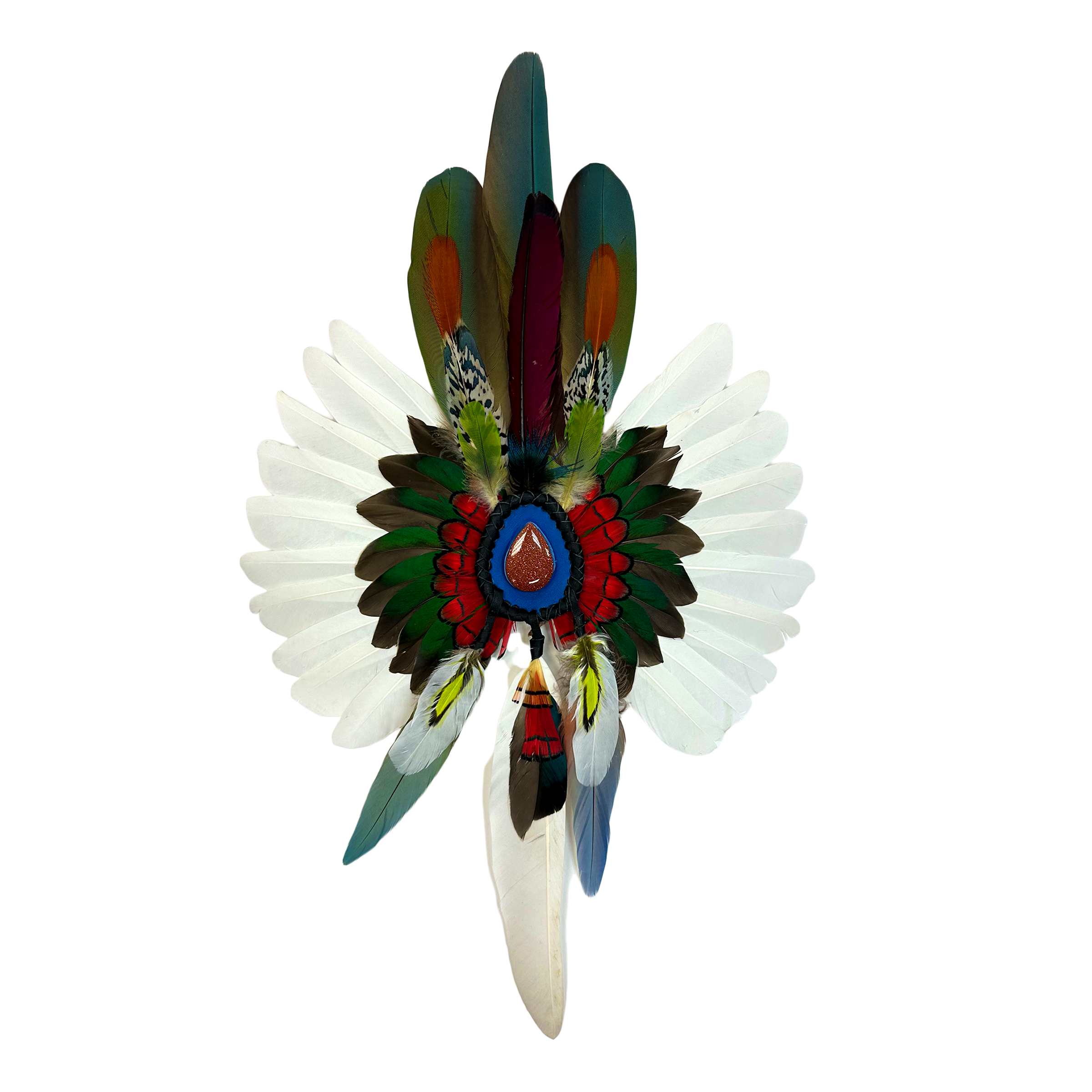 Hair Pendant - Feather - 42