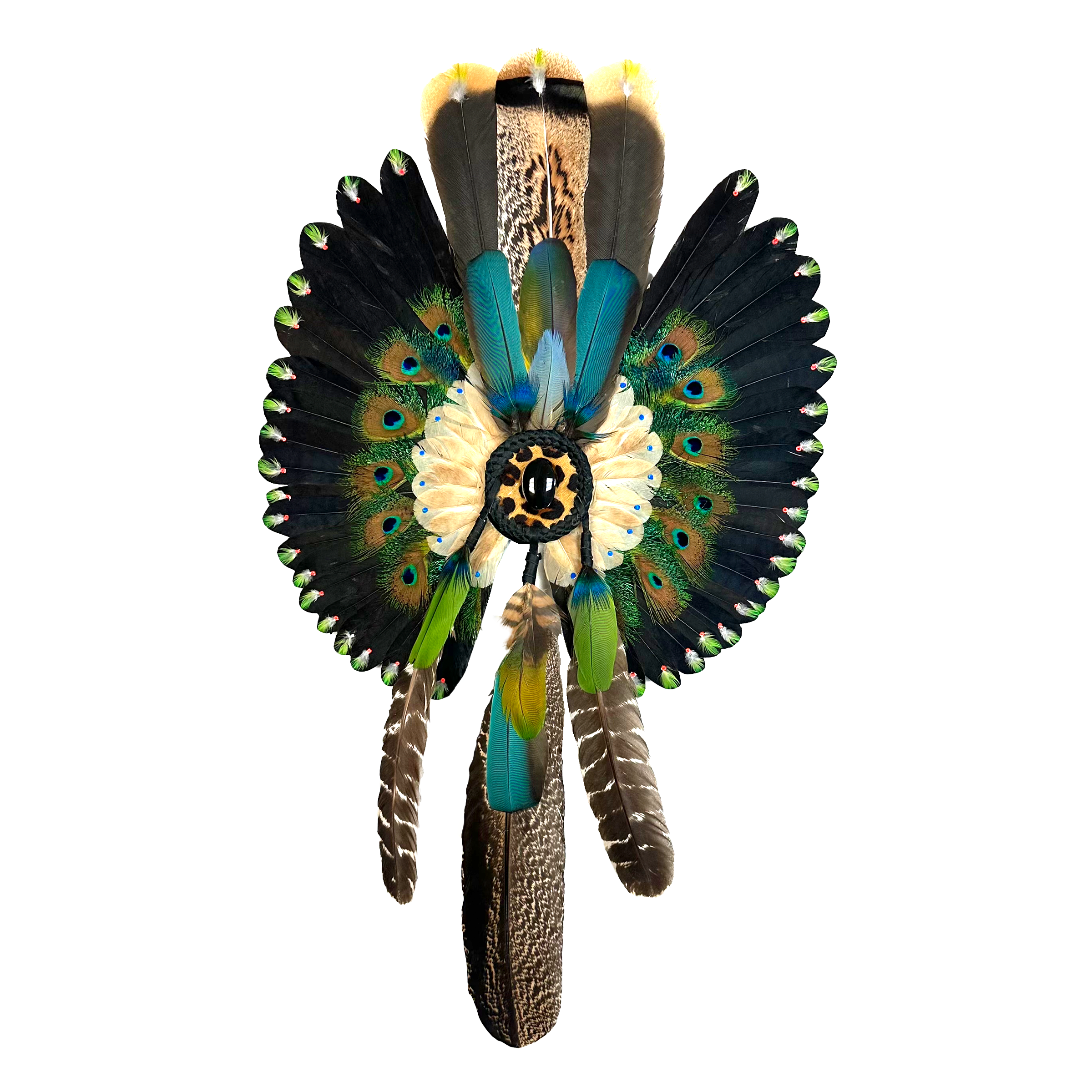 Hair Pendant - Feather - 40