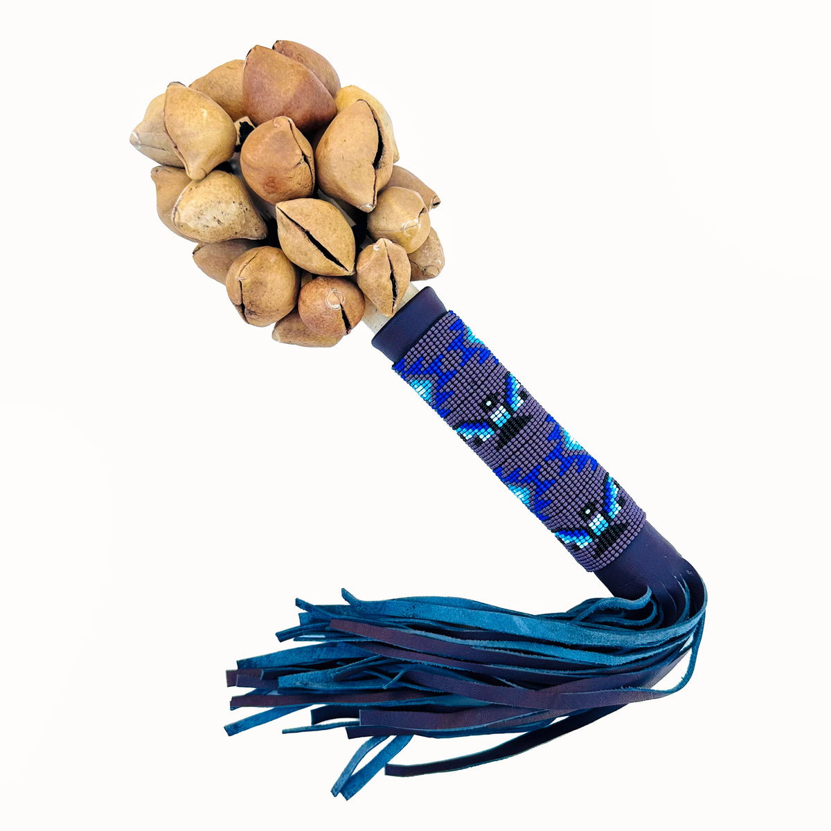 Sonaja (Rattle) - Ayoyotes with beads - 137