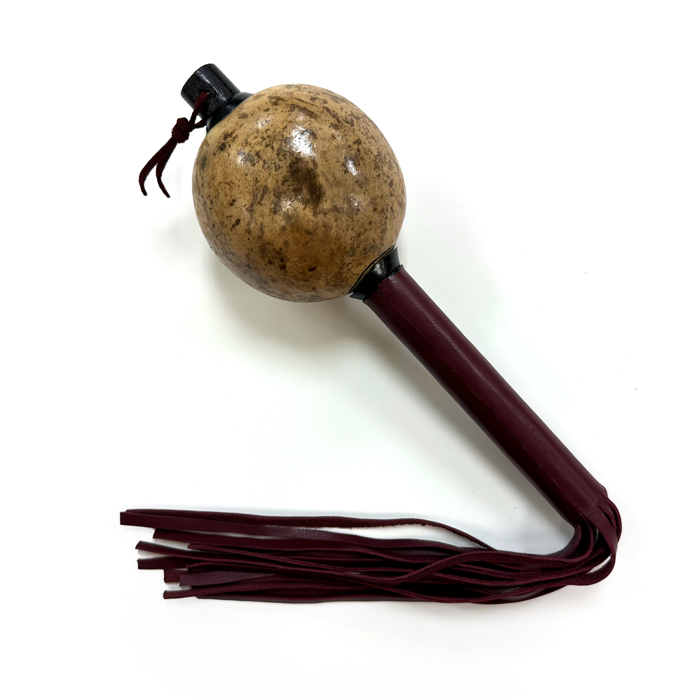 Rattle(Sonaja) - Gourd - Maroon