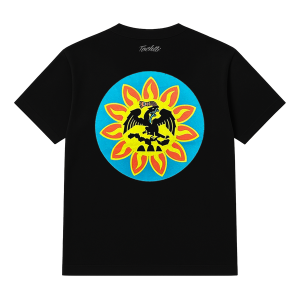 Top - Mexica Flag - Black