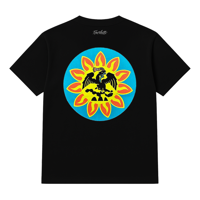 Top - Mexica Flag - Black