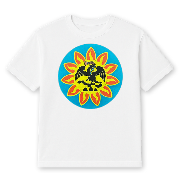 Top - Mexica Flag - White