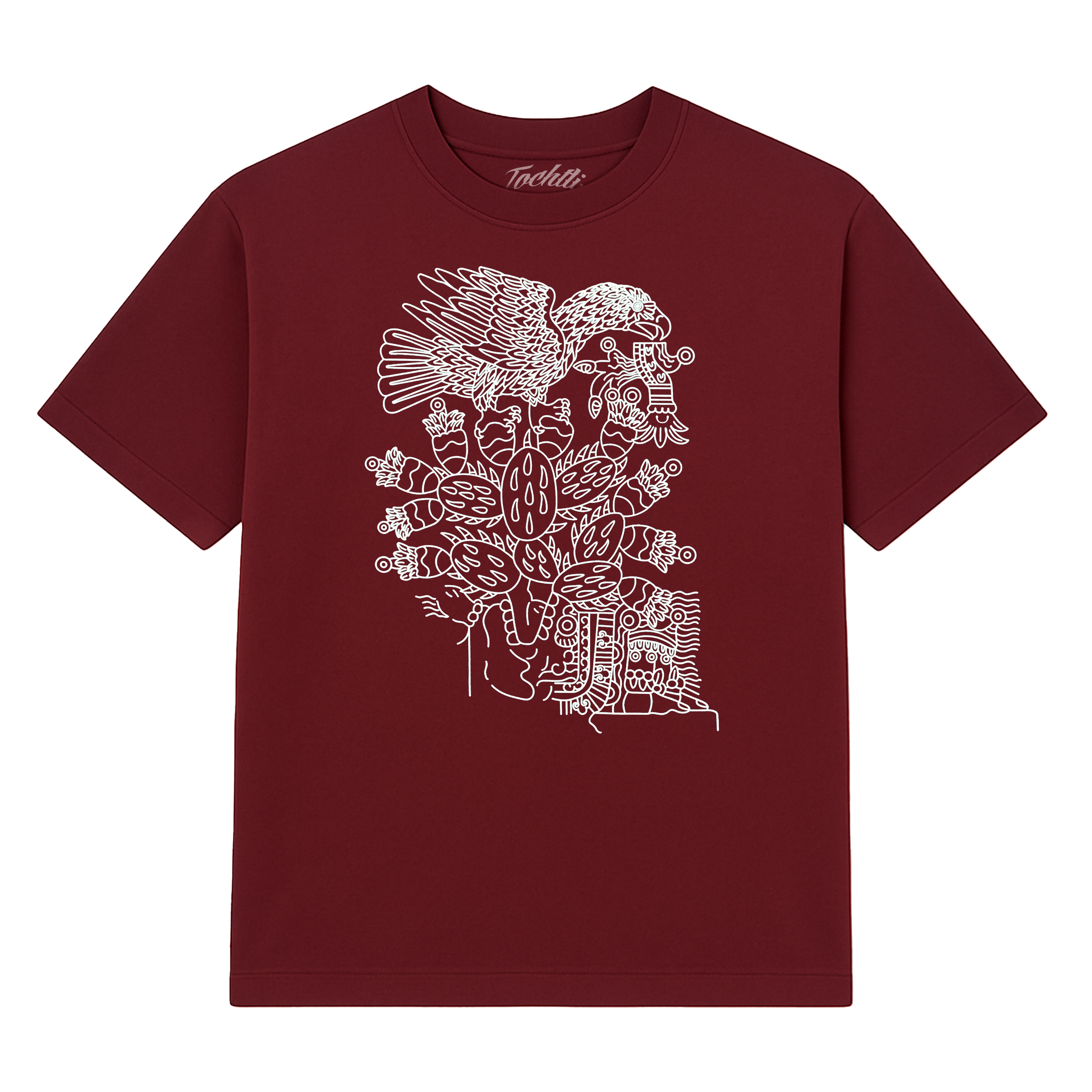 Top - Mexico Tenochtitlán - Maroon