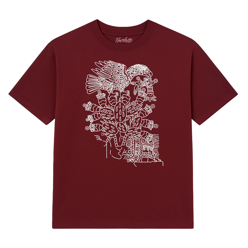 Top - Mexico Tenochtitlán - Maroon