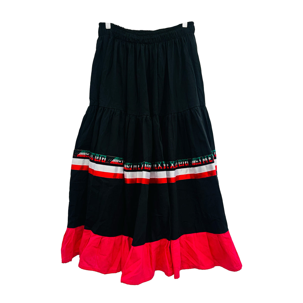 Dance Skirt - Black & Red
