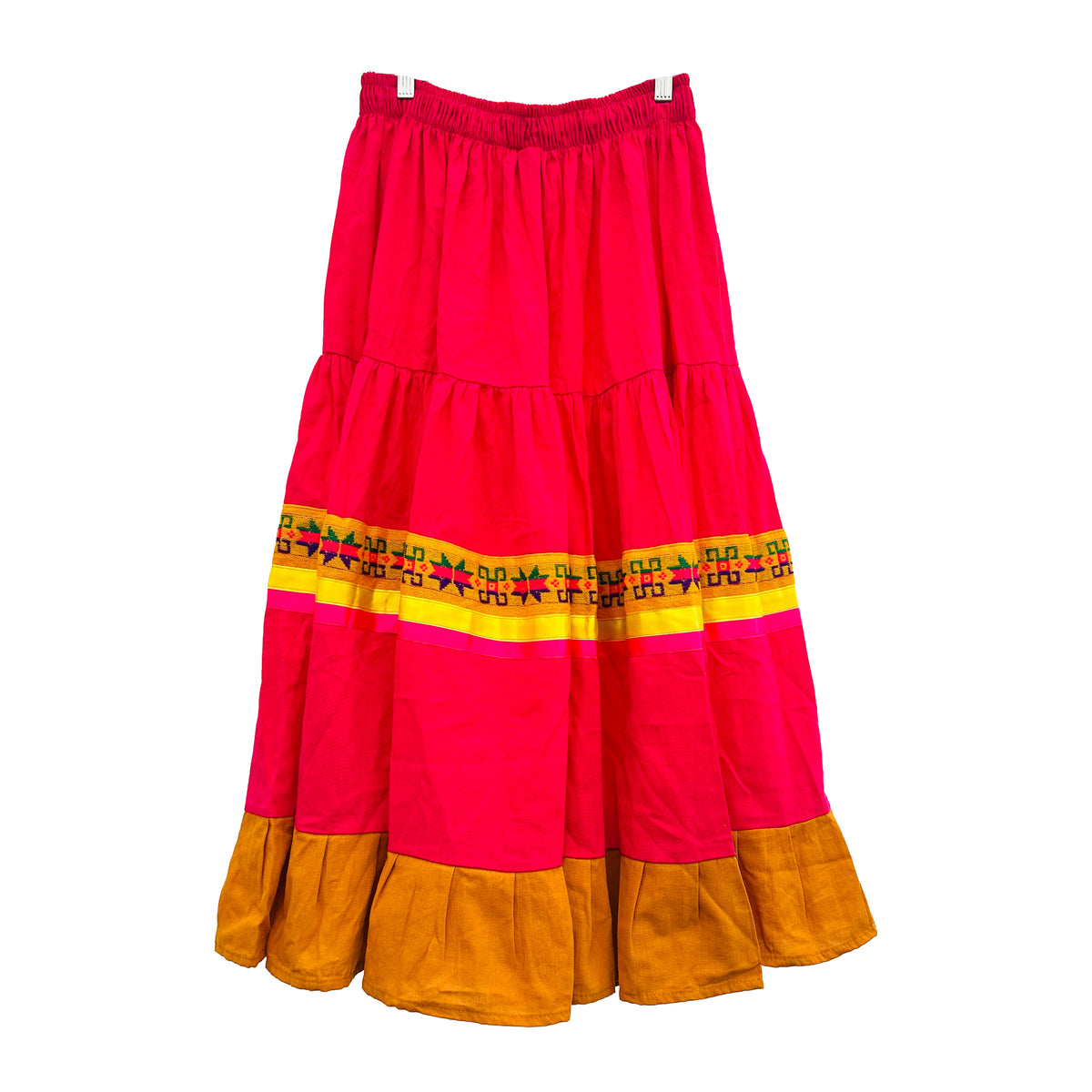 Dance Skirt - Red & Orange