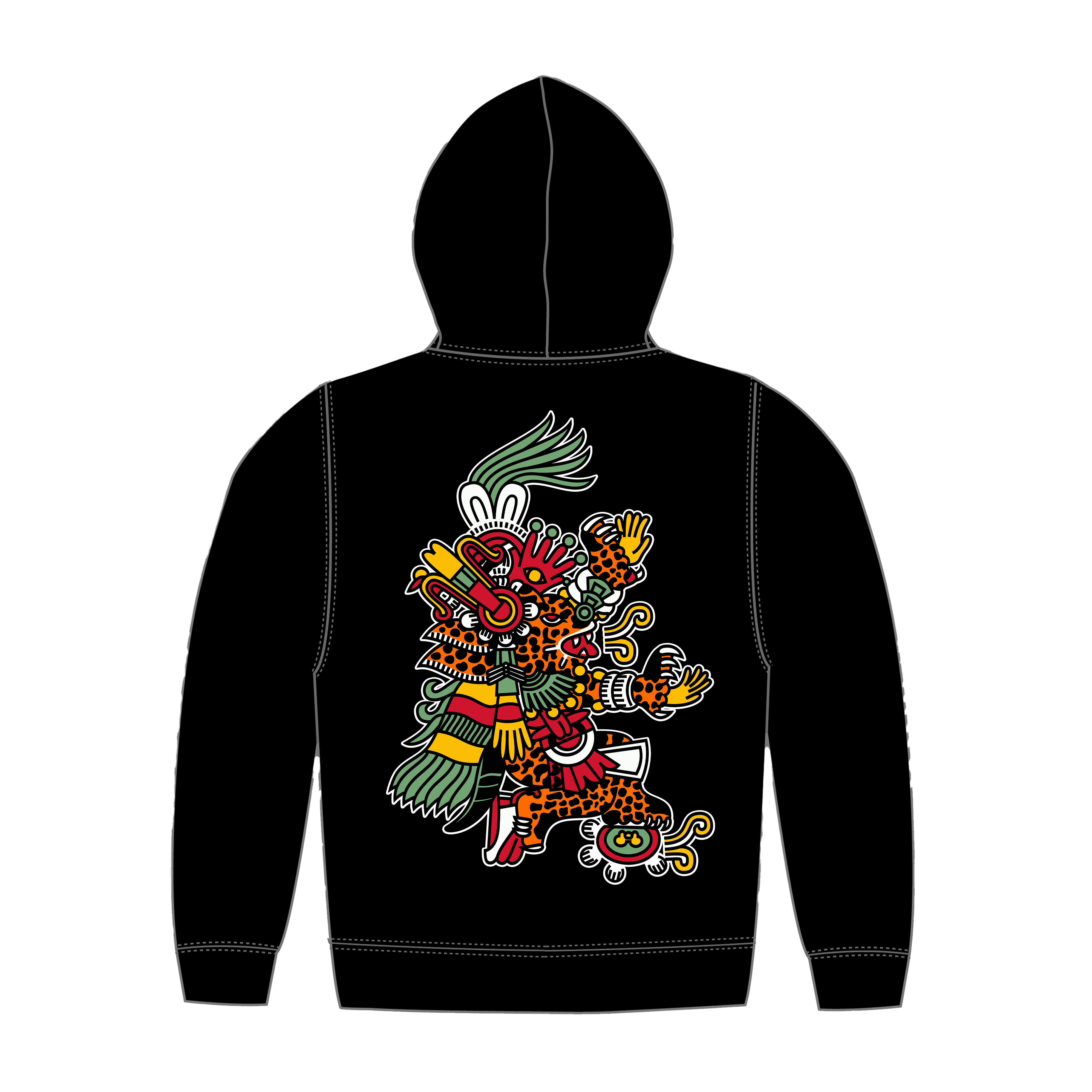 Zip-Up Hoodie - Tepeyolohtli
