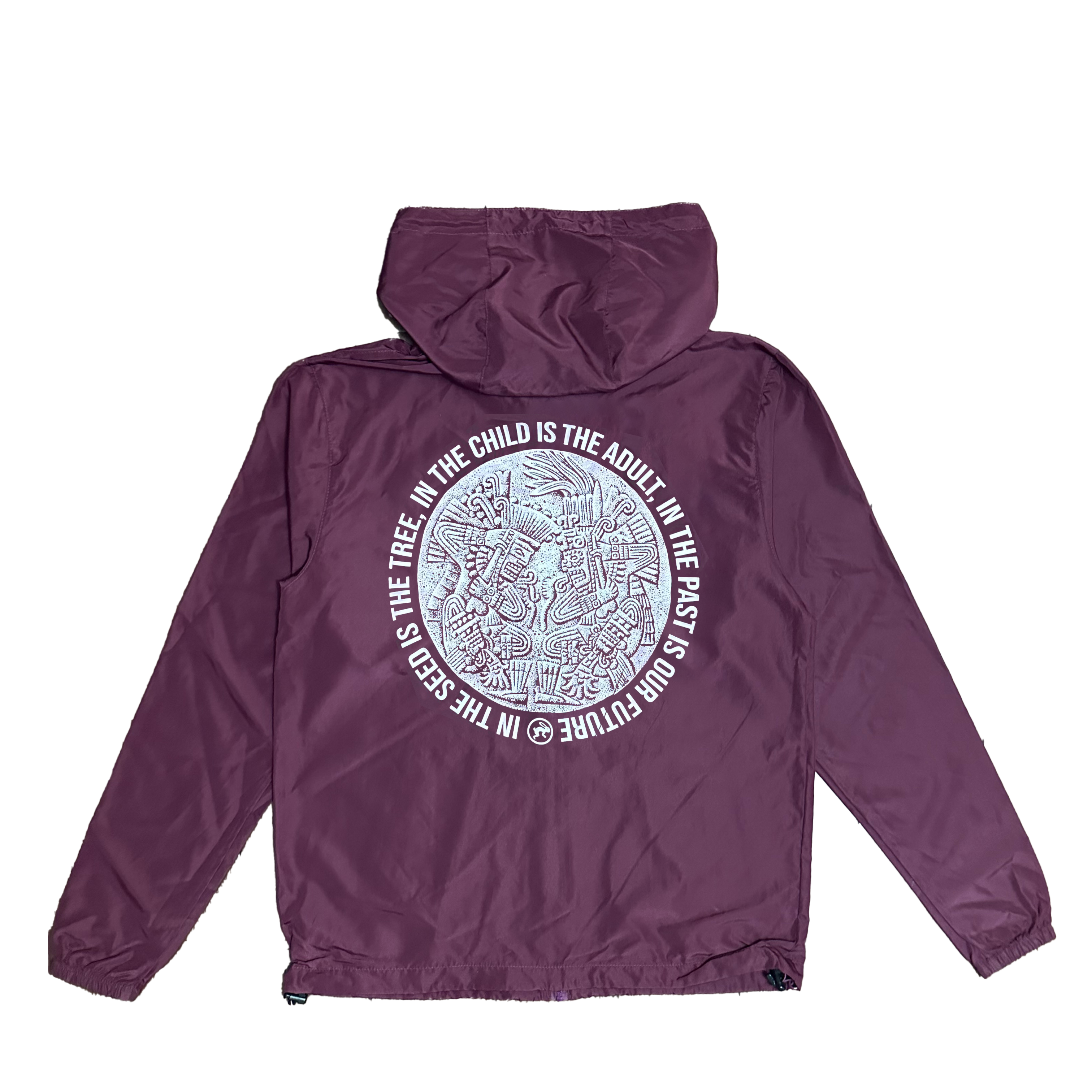 Windbreaker - Tezcatlipoca n Huitzilopochtli -Maroon