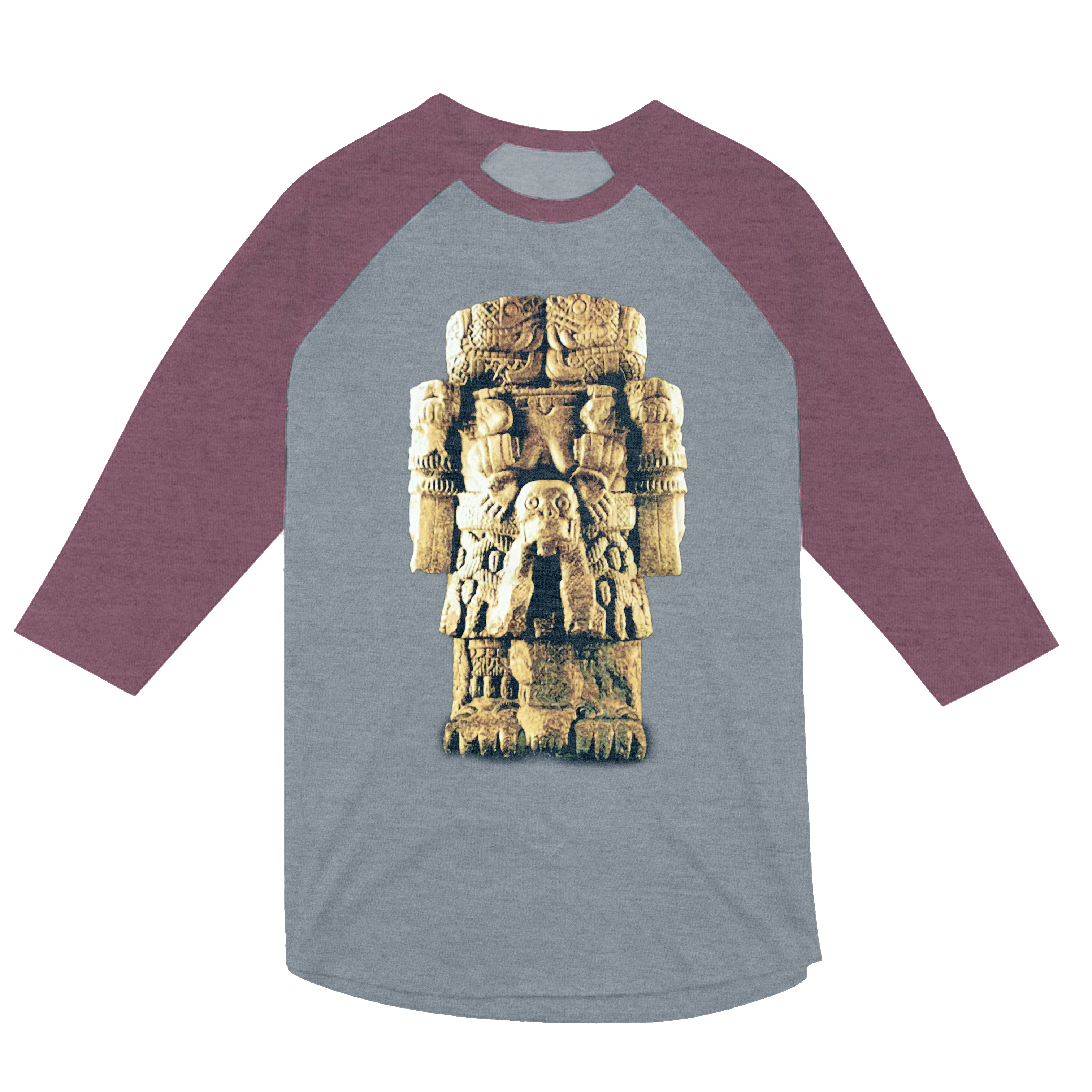 Baseball Top - Coatlicue (Mother Earth)