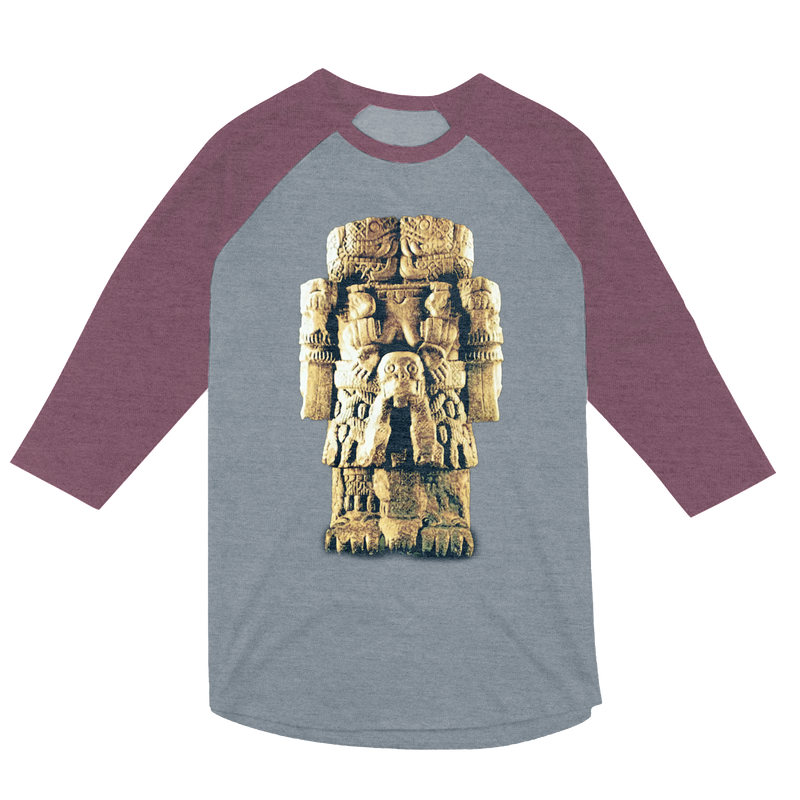 Baseball Top - Coatlicue (Mother Earth)
