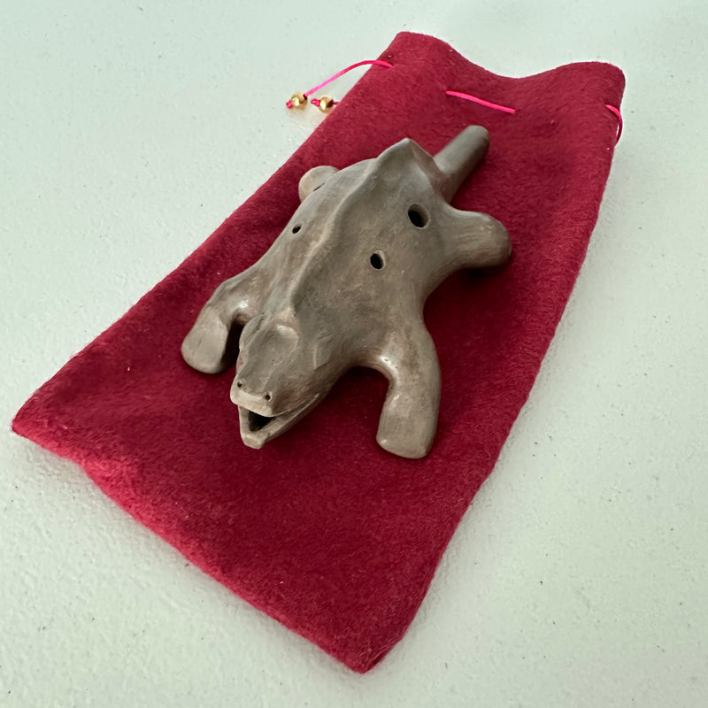 Clay Flute - Aztec Pre-Colombian