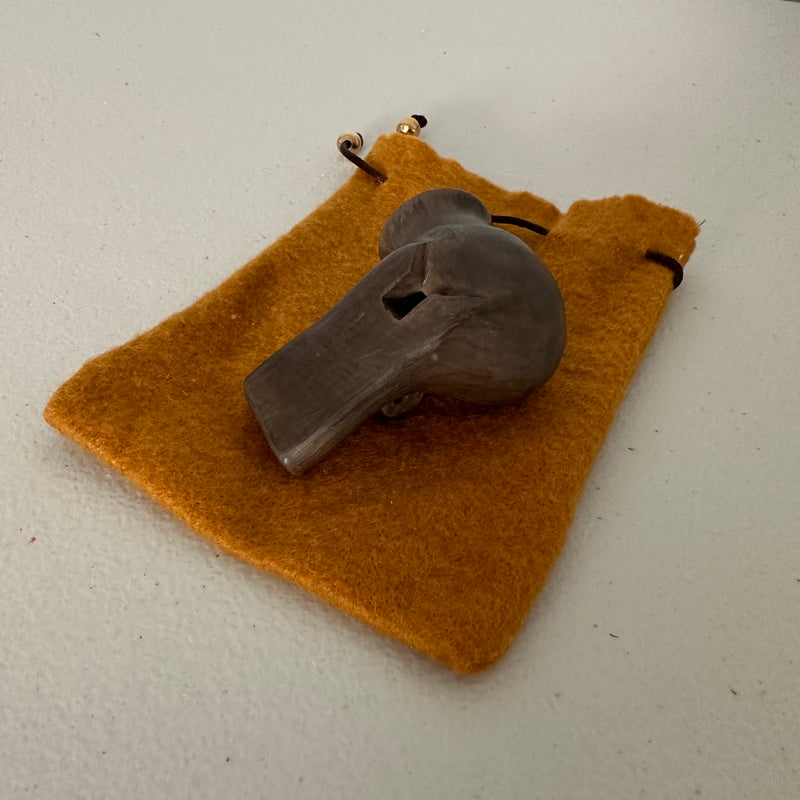 Clay Flute - Aztec Pre-Colombian whistle