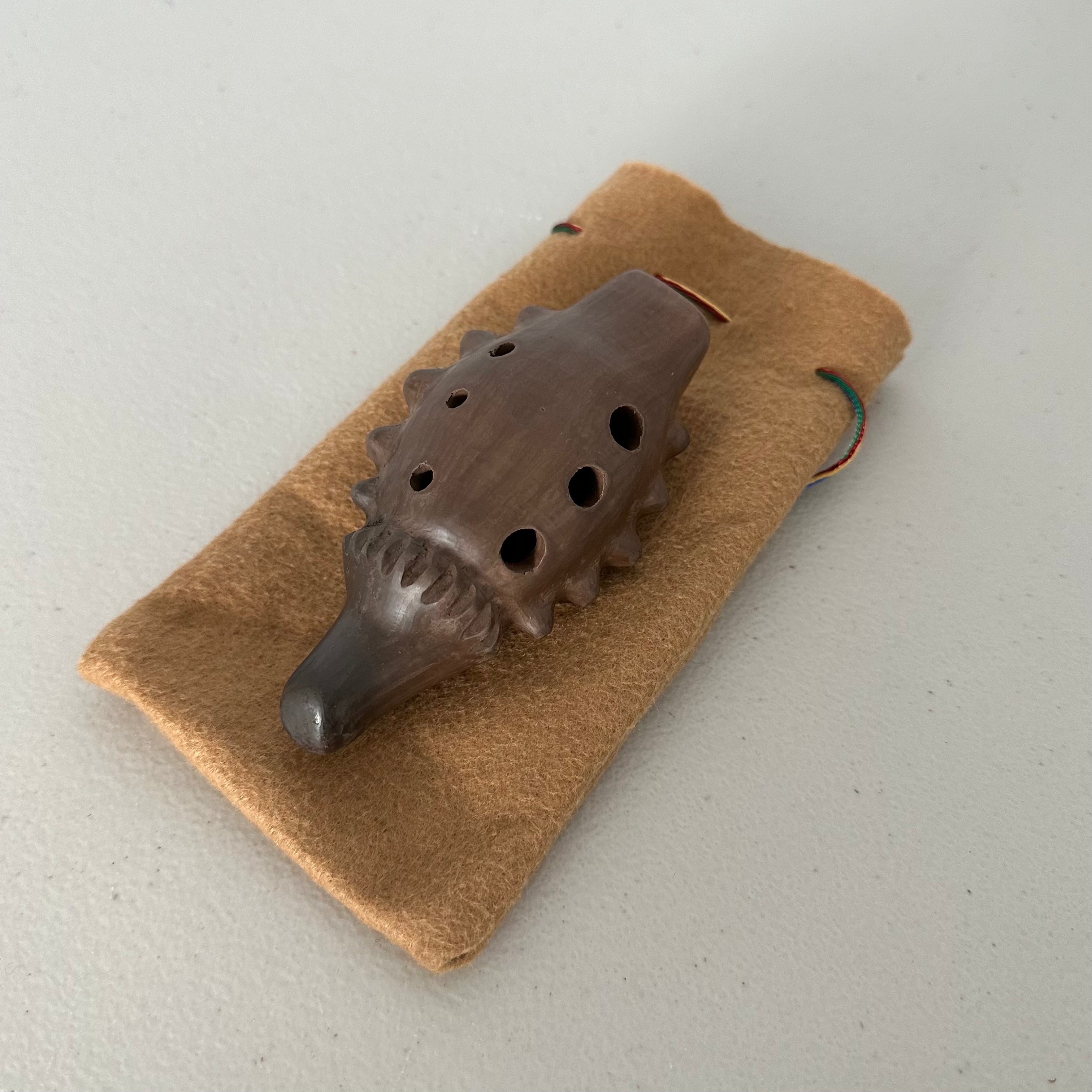 Clay Flute - Aztec Pre-Colombian