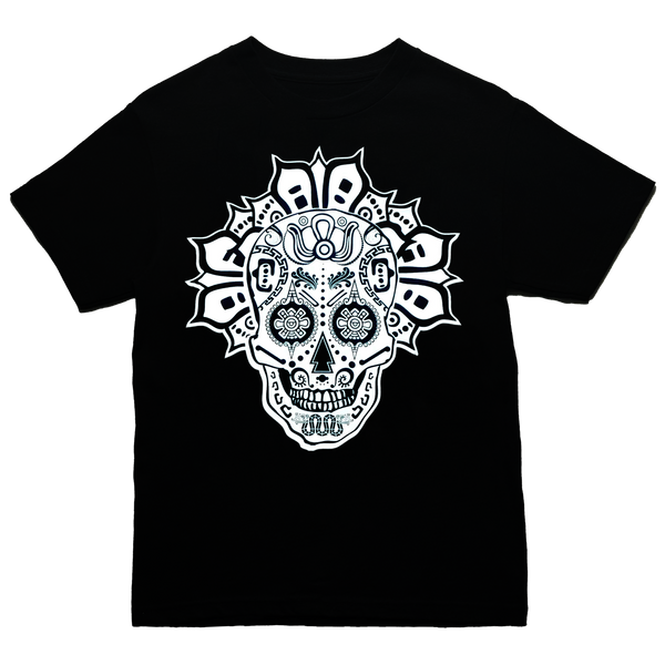 Top - Miquiztli (Skull) - Black