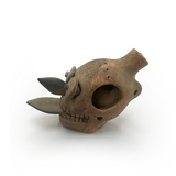 Clay Death Whistle - Skull