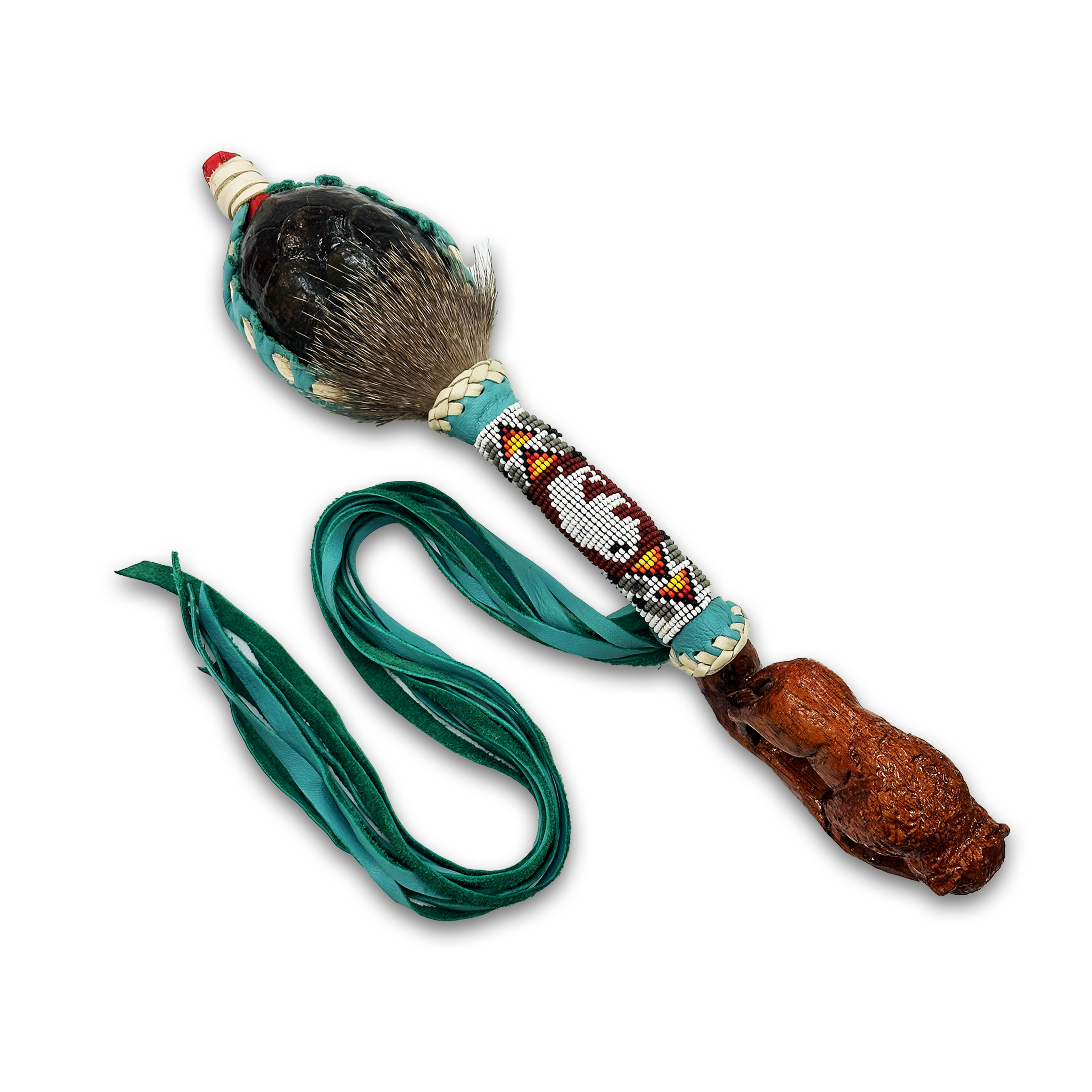 Dance - Sonaja (Rattle) - Turtle Shell Beaded 1