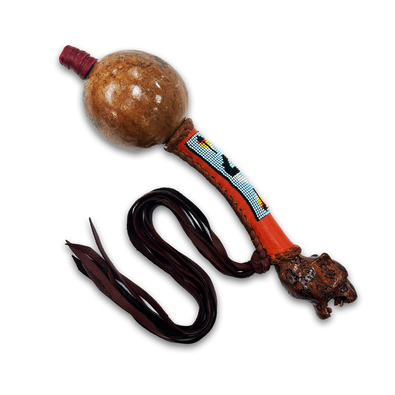 Dance - Gourd Sonaja (Rattle) - Beaded 2