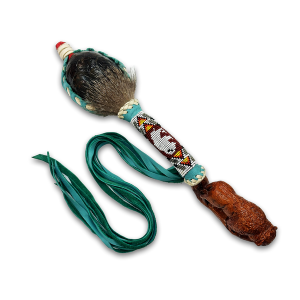 Dance - Sonaja (Rattle) - Turtle Shell Beaded 1